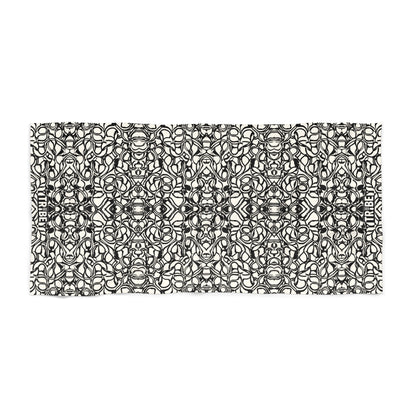 SCRIBBLES Beach Towel - Bone