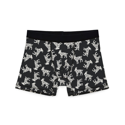HORNY GOAT Men's Boxer Briefs - Onyx
