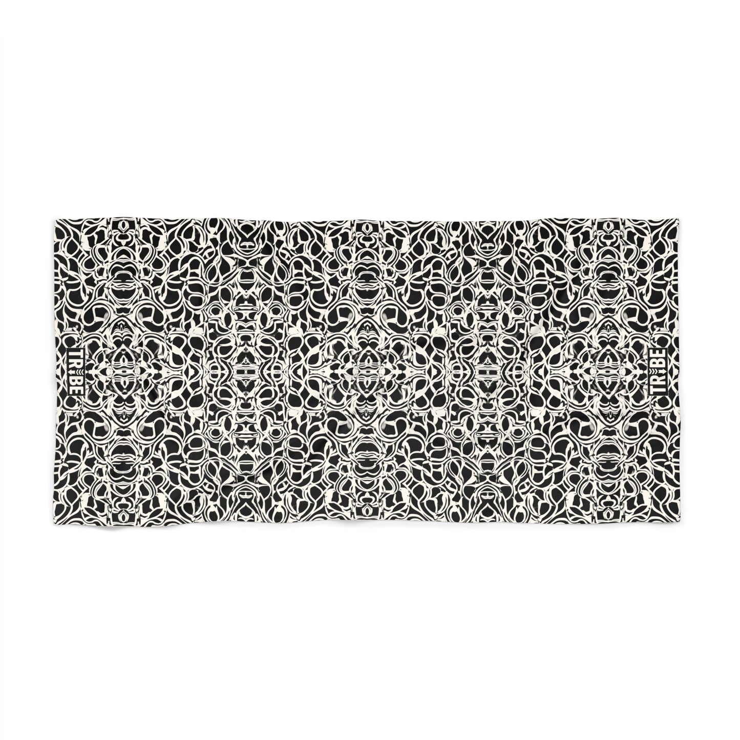 SCRIBBLES Beach Towel - Onyx