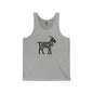 THROAT GOAT Jersey Tank - Onyx Silhouette Design