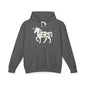 VERS UNICORN Lightweight Hoodie - Bone Silhouette Design