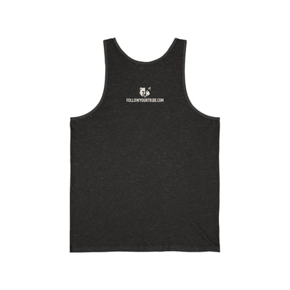 THROAT GOAT Jersey Tank - Bone Silhouette Design