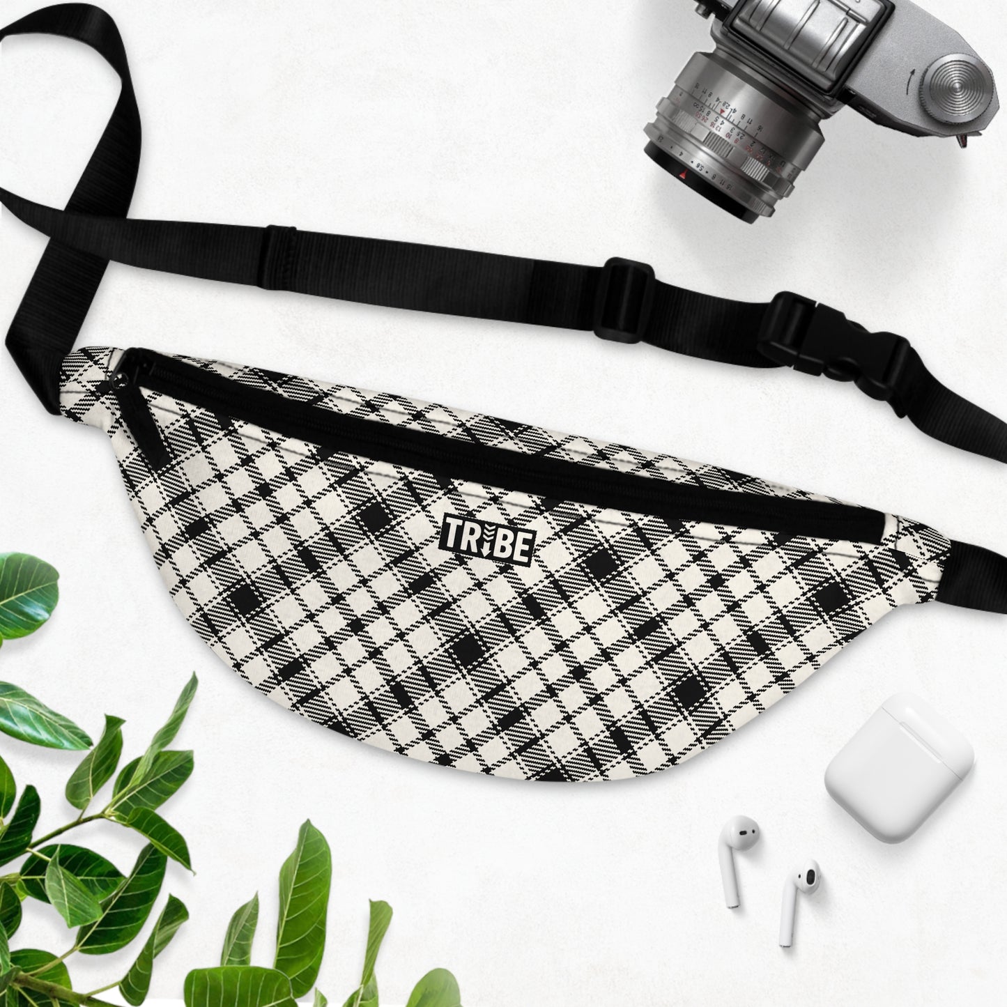 TARTAN Fanny Pack - Bone