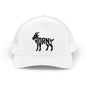 HORNY GOAT Snapback Trucker Cap - Onyx Silhouette Design