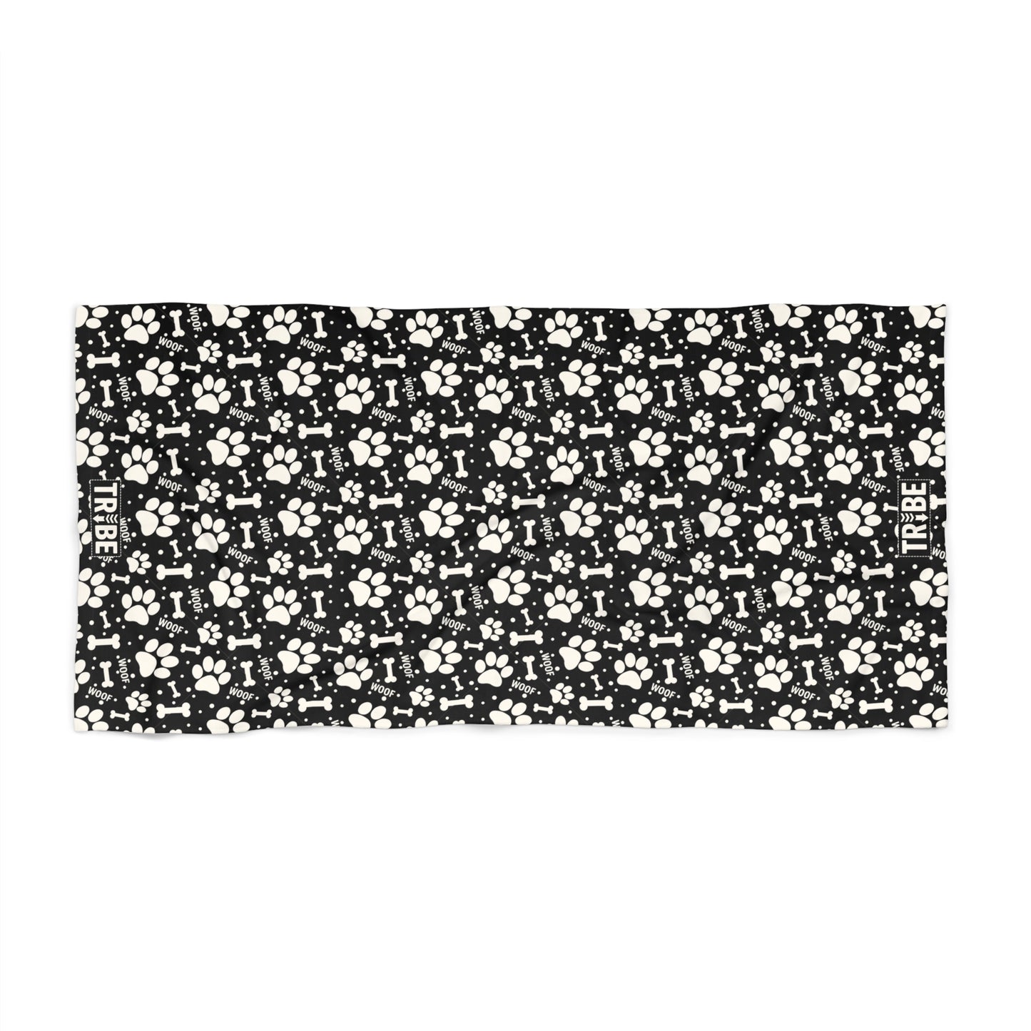 PAWFECT PUP Beach Towel - Onyx