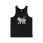 MONKEY BATOR Jersey Tank - Bone Silhouette Design
