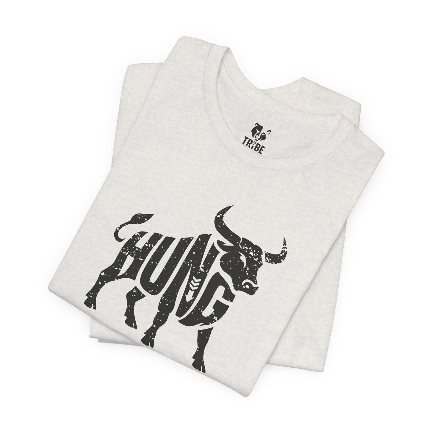 HUNG BULL Jersey Tees - Onyx Silhouette Design