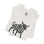 HUNG BULL Jersey Tees - Onyx Silhouette Design