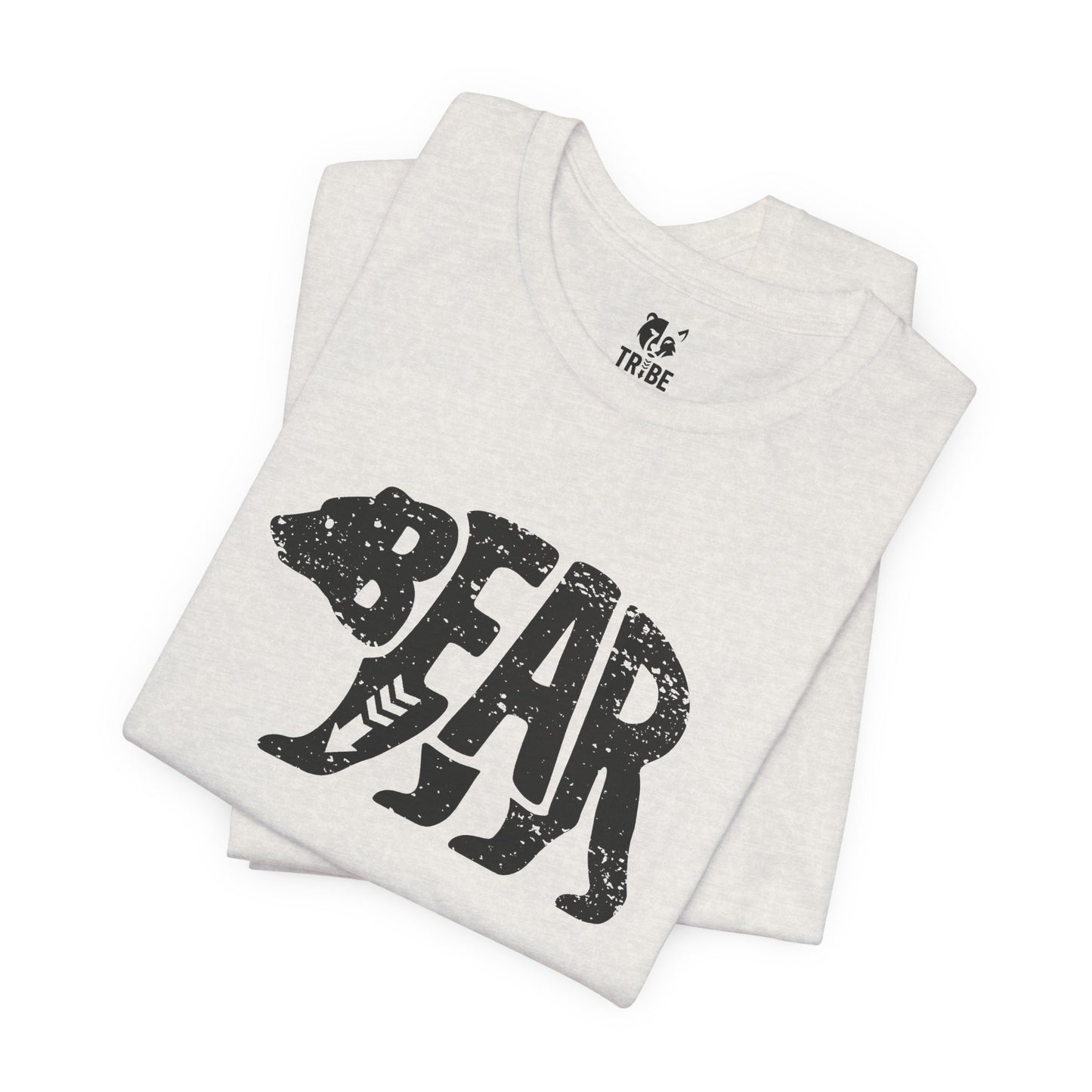 BEAR Jersey Tee - Onyx Silhouette Design