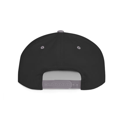 TRIBE Icon Flat Bill Snapback — Bone Design
