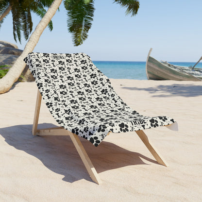 PAWFECT PUP Beach Towel - Bone