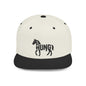 HUNG HORSE Flat Bill Snapback — Onyx Silhouette Design