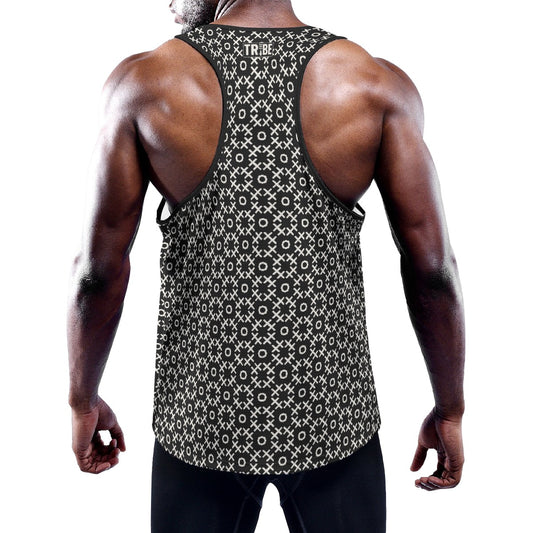 TIC-TAC-HOE Men's Muscle Tank - Onyx
