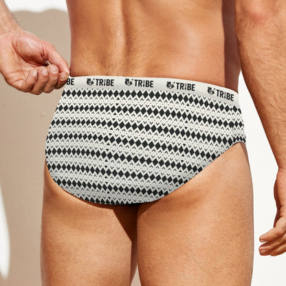 FACETIOUS Men's Speedo - Bone