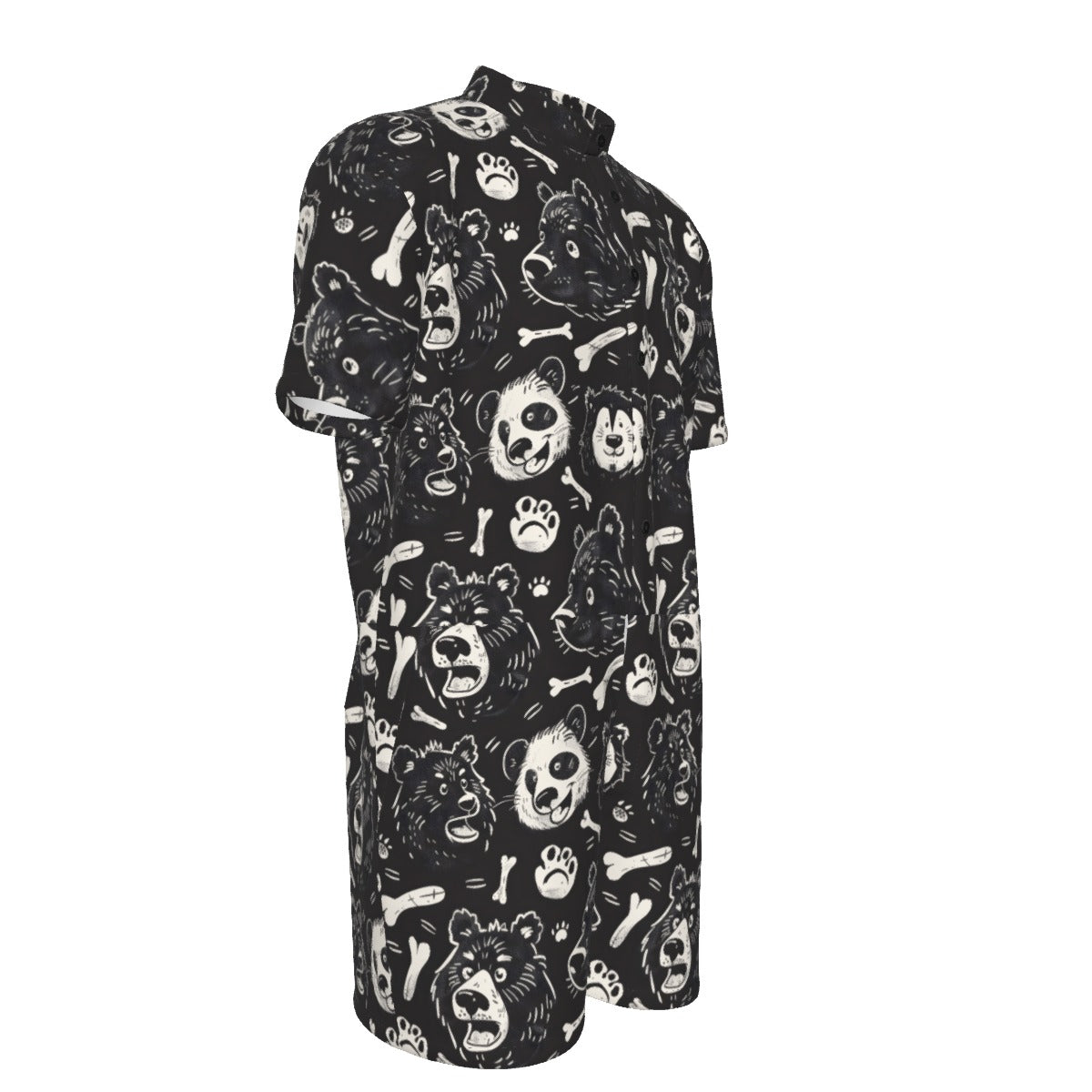 BEAR BONES Men's Romper - Onyx