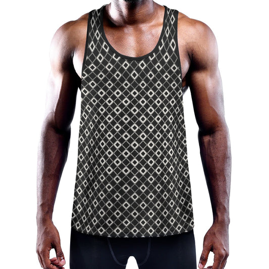 SHINE BRIGHT Men's Muscle Tank - Onyx