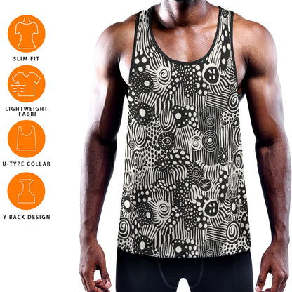 VISIONARY Men's Muscle Tank - Onyx