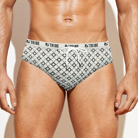 SHINE BRIGHT Men's Speedo - Bone