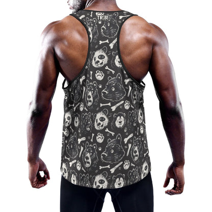 BEAR BONES Men's Muscle Tank - Onyx