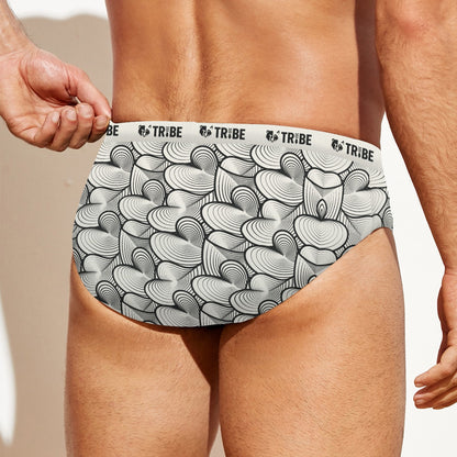 HEART-ON Men's Speedo - Bone