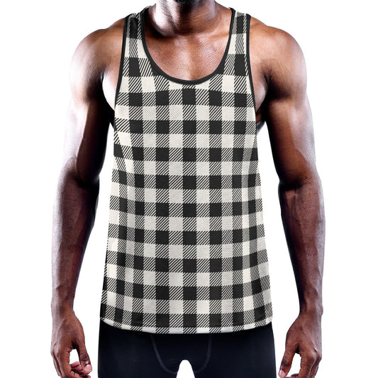 PLAID Men's Muscle Tank - Onyx