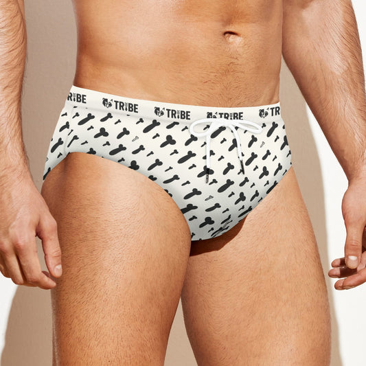DICKS IN A ROW Men's Speedo - Bone