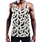 AUBERGINE Men's Muscle Tank - Bone