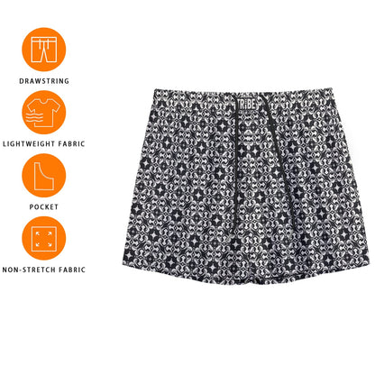 PORTUGAY Men's Mesh Shorts - Onyx