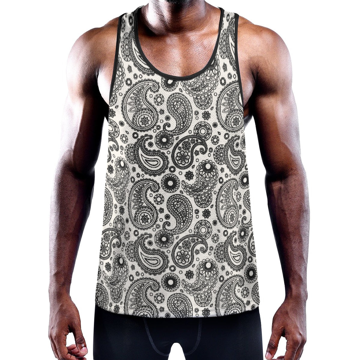 FLAGGING Men's Muscle Tank - Bone