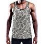 FLAGGING Men's Muscle Tank - Bone