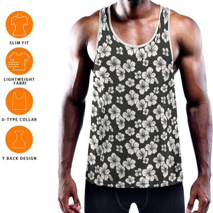 HIBISCUS Men's Muscle Tank - Onyx