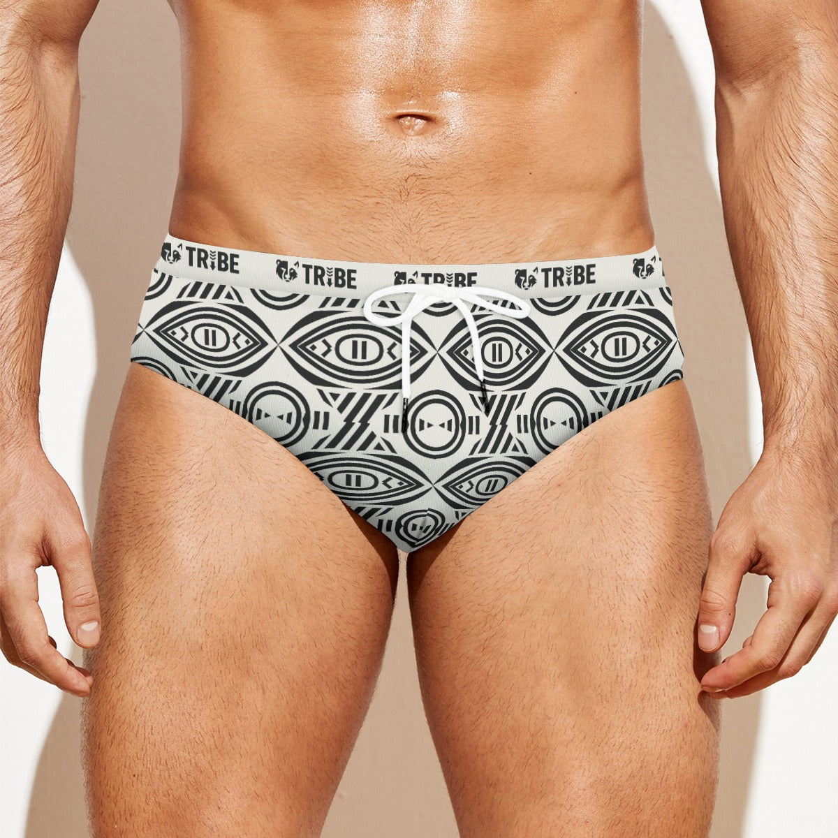 ALL EYES ON ME Men's Speedo - Bone