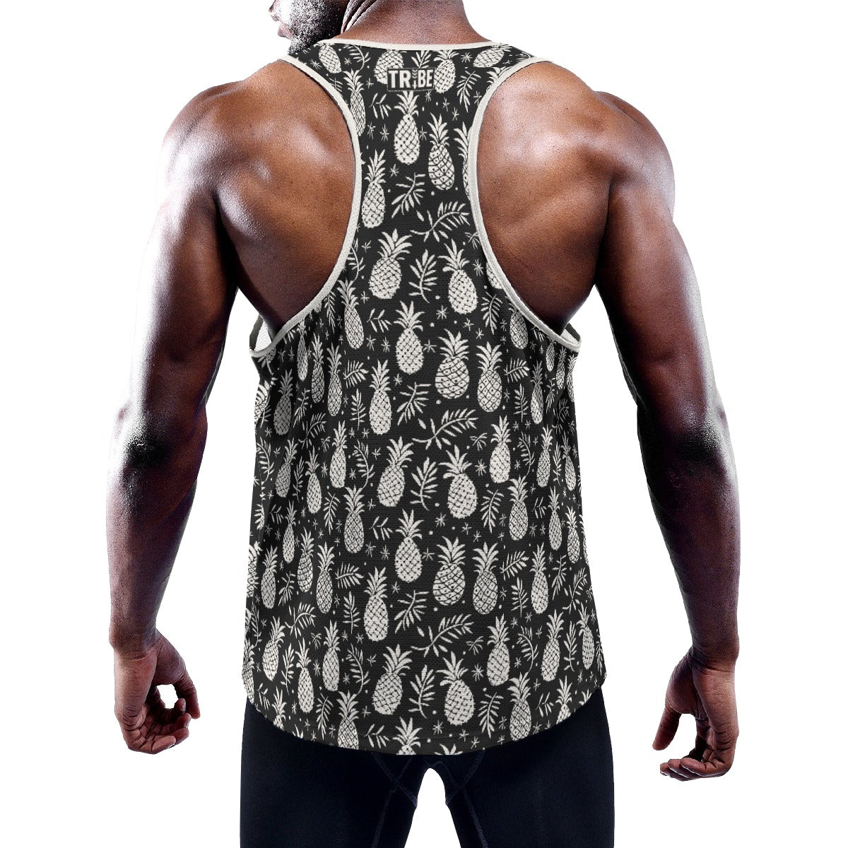 PINEAPPLE SPLASH Men's Muscle Tank - Onyx