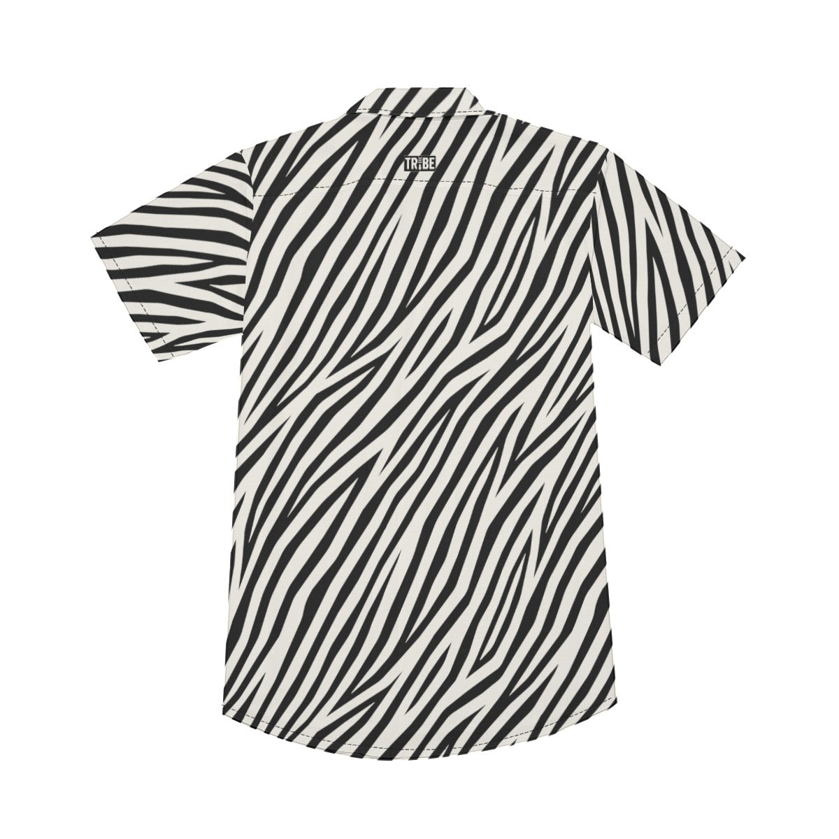 ZEBRA Men's V-Neck Button Up - Bone