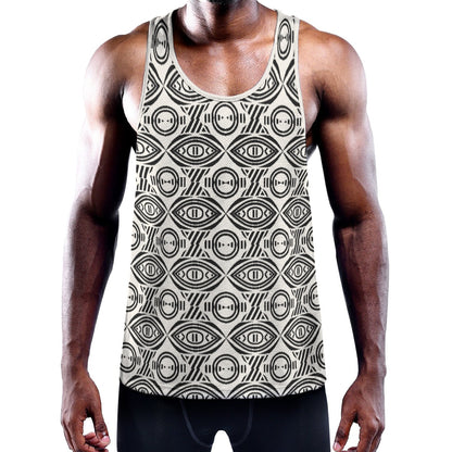 ALL EYES ON ME Men's Muscle Tank - Bone