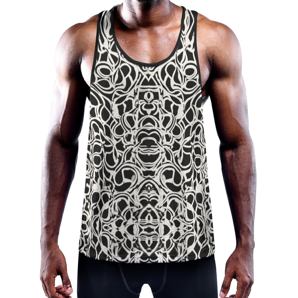 SCRIBBLES Men's Muscle Tank - Onyx