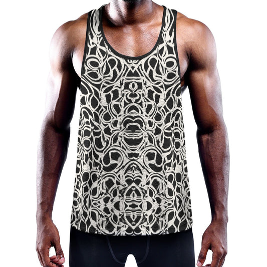 SCRIBBLES Men's Muscle Tank - Onyx