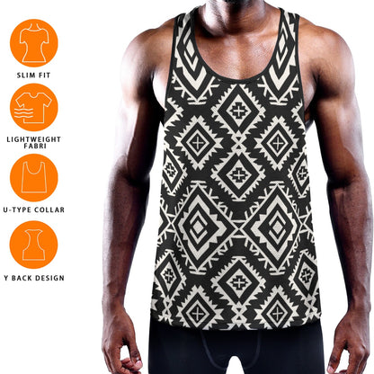 AZTEC Men's Muscle Tank - Onyx