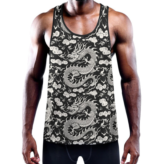 QIULONG Men's Muscle Tank - Onyx