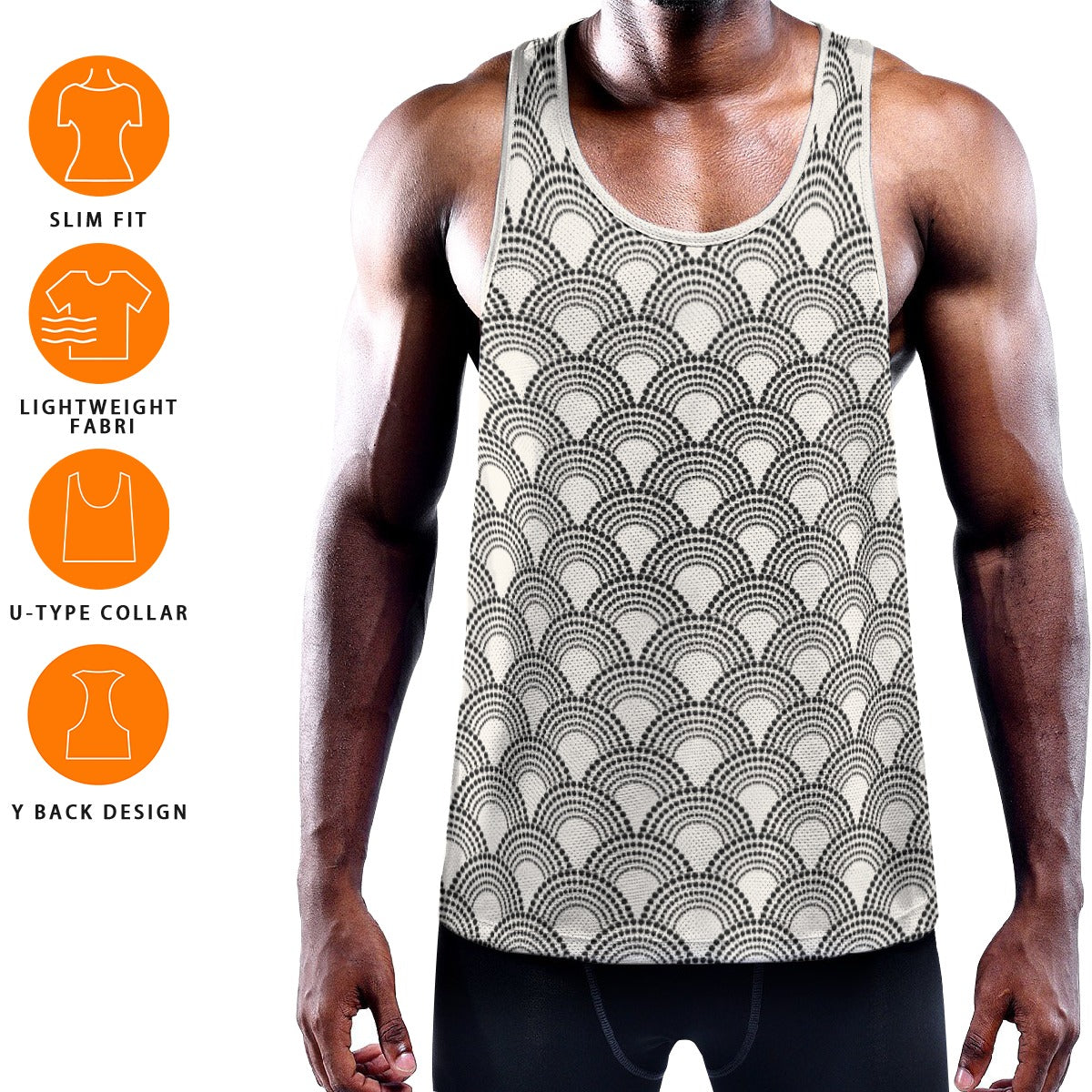 FANATIC Men's Muscle Tank - Bone