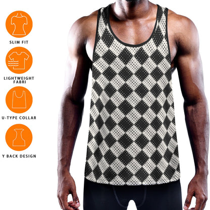 CHECKMATE Men's Muscle Tank - Onyx