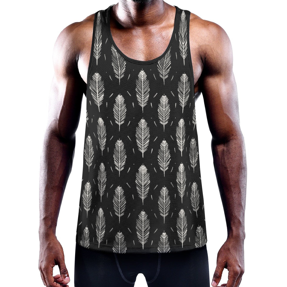 LIGHT AS A FEATHER Men's Muscle Tank - Onyx