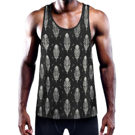 LIGHT AS A FEATHER Men's Muscle Tank - Onyx