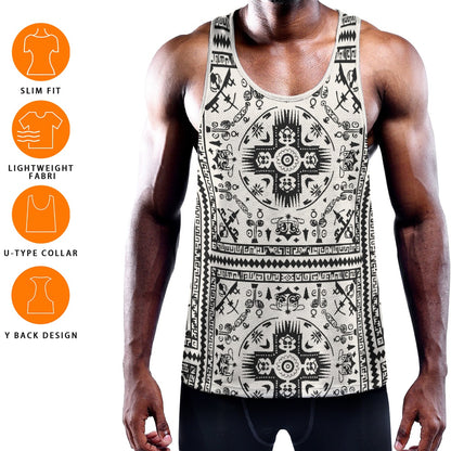 FOUR CORNERS Men's Muscle Tank - Bone
