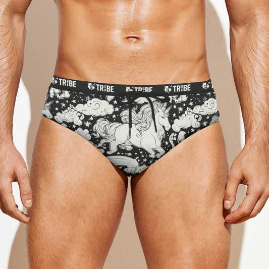 COSMIC UNICORN Men's Speedo - Onyx