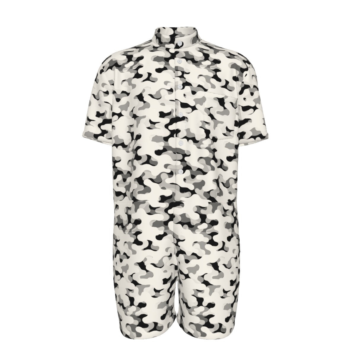 CAMO Men's Romper - Bone