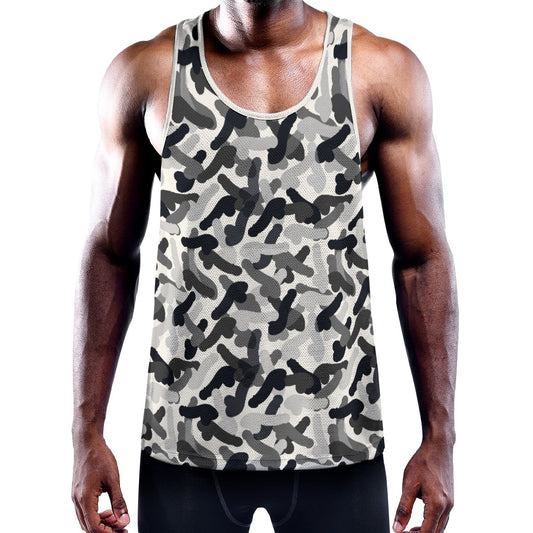 CAMOPHALLUS Men's Muscle Tank - Bone