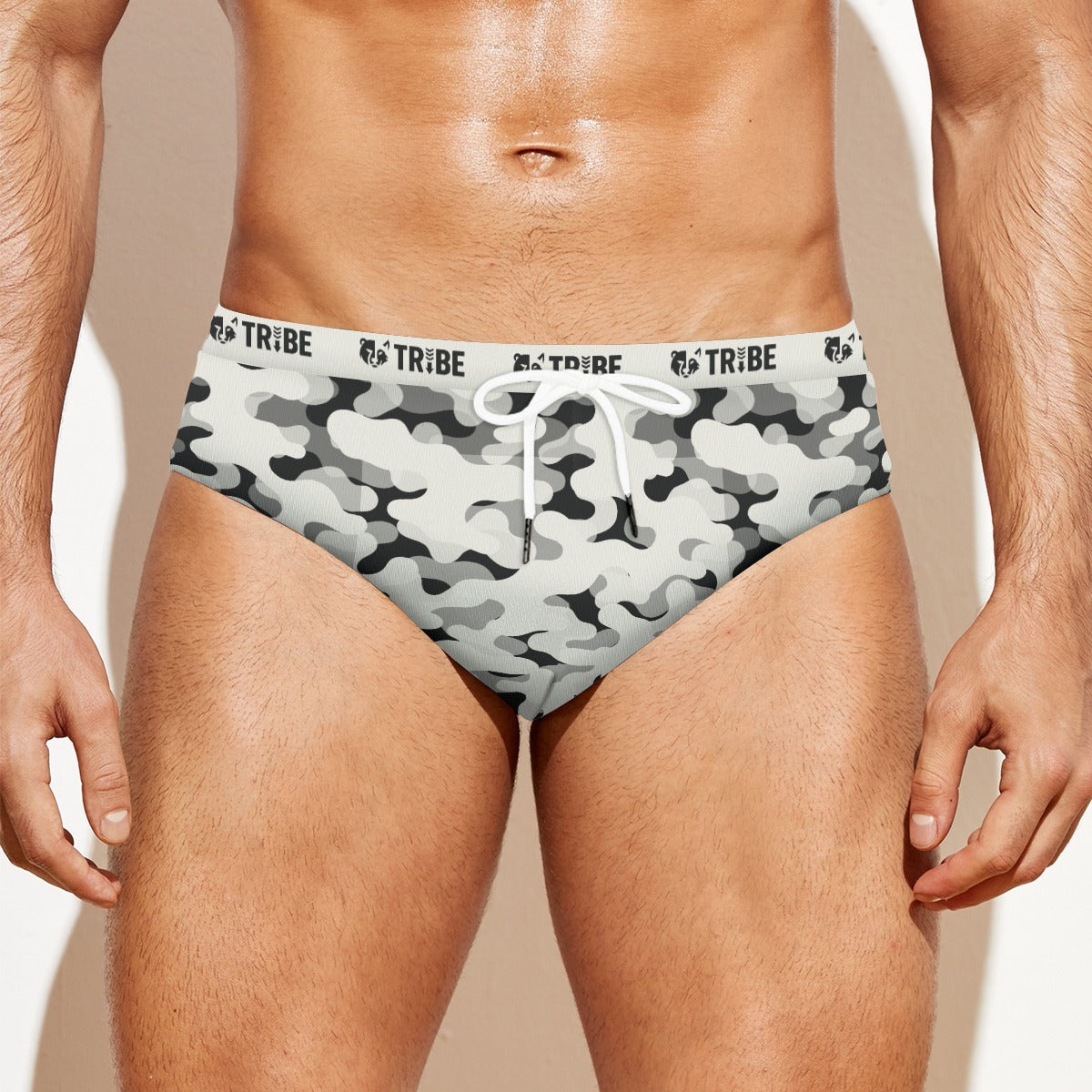 CAMO Men's Speedo - Bone