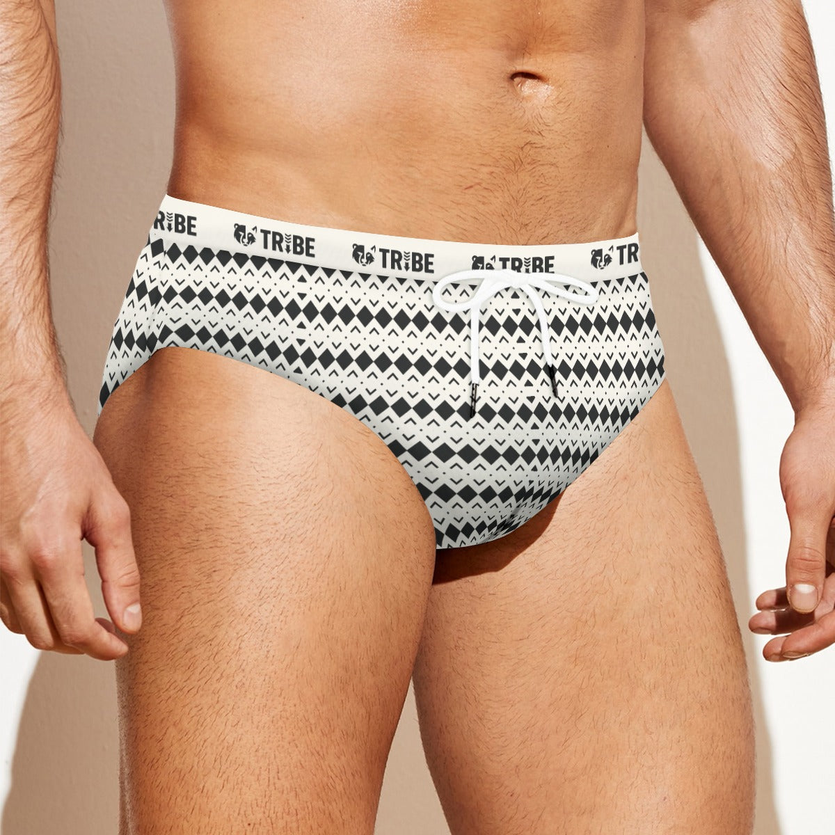 FACETIOUS Men's Speedo - Bone