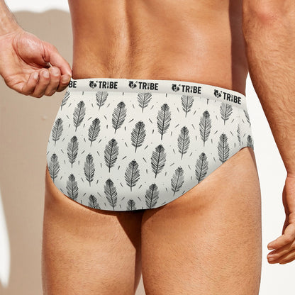 LIGHT AS A FEATHER Men's Speedos - Bone